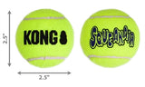 Kong squeakair tennis ball yellow with beep