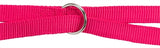 Trixie Dog -Leine Premium Doppel -stichigte verstellbare Fuchsie