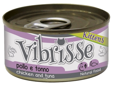 Vibrisse kattunger tunfisk kylling