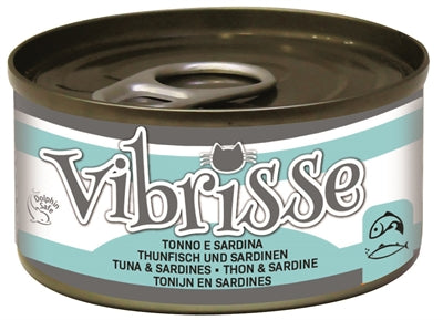 Sardinas de atún de gato vibrisse