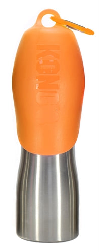 Kong H2O -Trinkflasche Edelstahl Orange