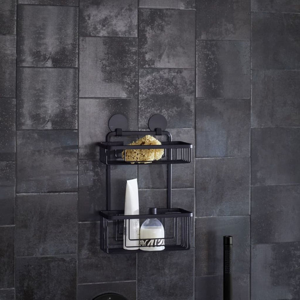 Little Wolke Kleine Wolke Shower lek double rectangulaire Rocco noir