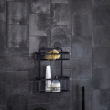 Little Wolke Kleine Wolke Shower lek double rectangulaire Rocco noir