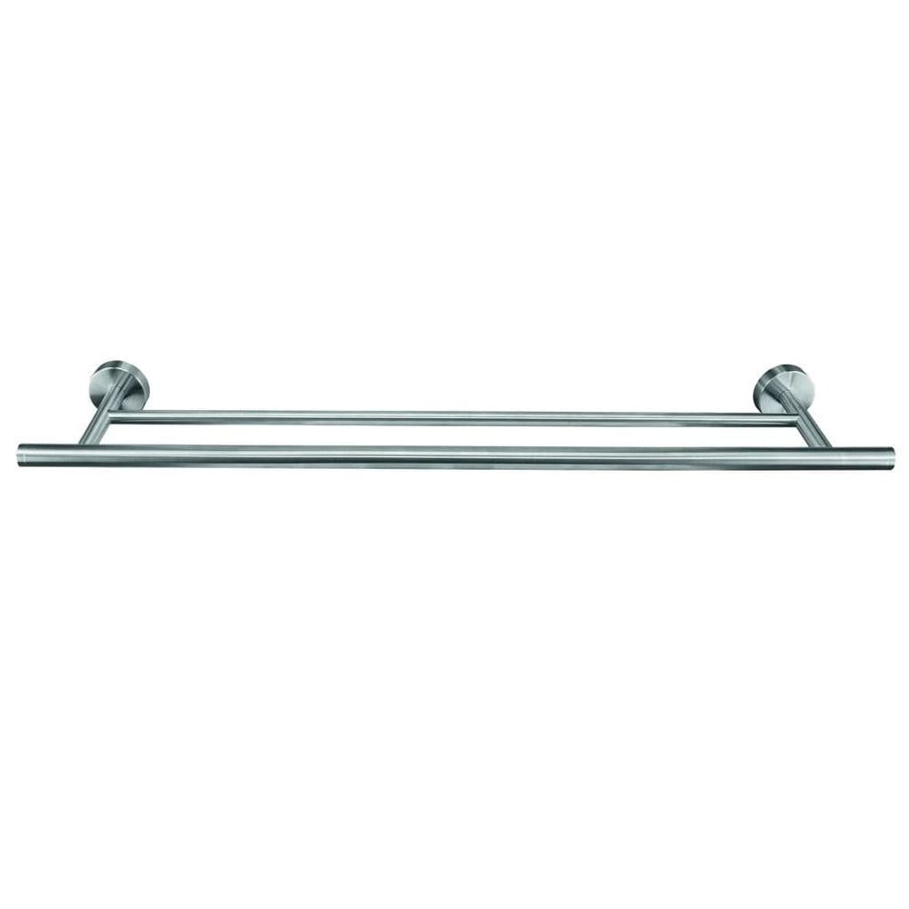 Small Wolke Little Wolke Towel Rod Double Allegra Chrome -Colored