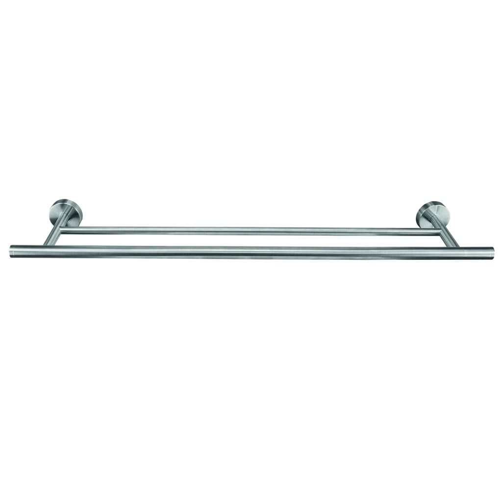 Small Wolke Little Wolke Towel Rod Double Allegra Chrome -Colored