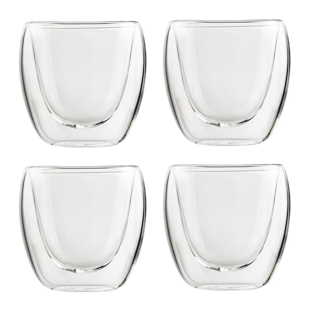 Salut hi expresso tasses double-maline 4 ml ml transparent