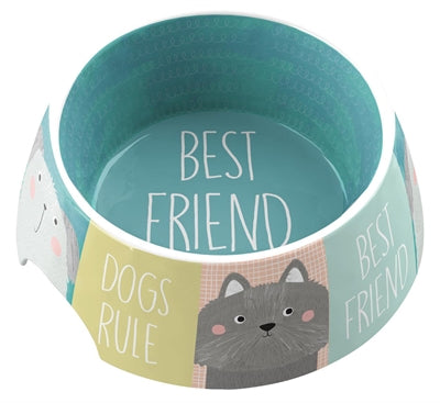 Tarhong Food Bowl Best Friends Forever Melamine Multi