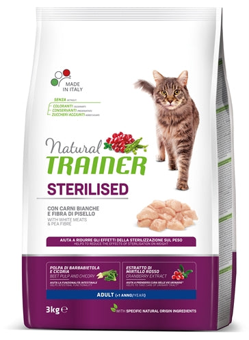 Allenatore naturale Cat Cat White White Meat