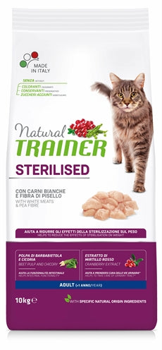 Entrenador natural Cat carne esterilizada