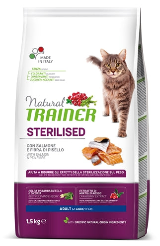 Addestratore naturale gatto salmone sterilizzato