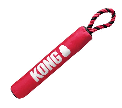 Kong Signature Stick With Rope Red Black