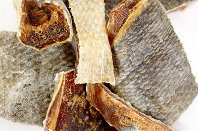 Sn'urk snoring dried salmon fillet in moths