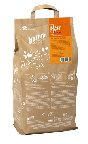 Bunny Natur meng Liiblings Hee mat organeschen Duindoorn