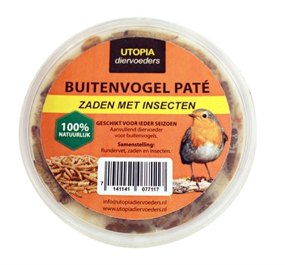 Utopia vogelpate con semi e insetti