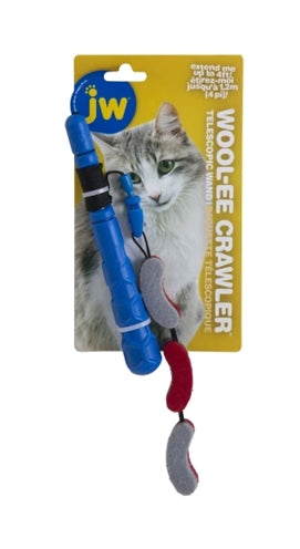 JW Cat Télescopic Wool-ee Crawler Cat Rod