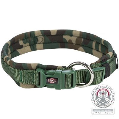 Trixie Collar Hond Mimetico Extra Breet mat Neoprise Camouflage