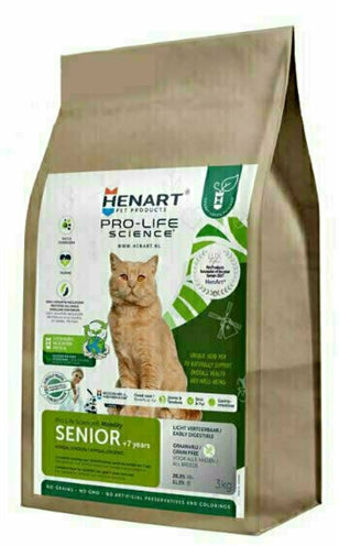 Henart Insect Cat Senior med honom Eggshell Membrane