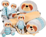 Zolux Chiquitos Plush Sloth Kugel Superered huet verwäert