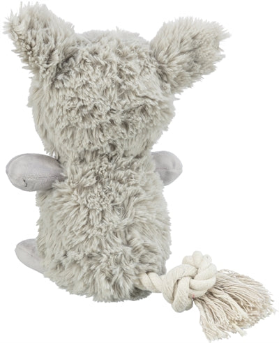 Trixie chien jouet monstre en peluche gris