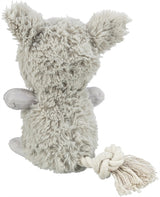 Trixie chien jouet monstre en peluche gris