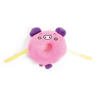 Martin Dog Toys Pig Donut Plush reciclado