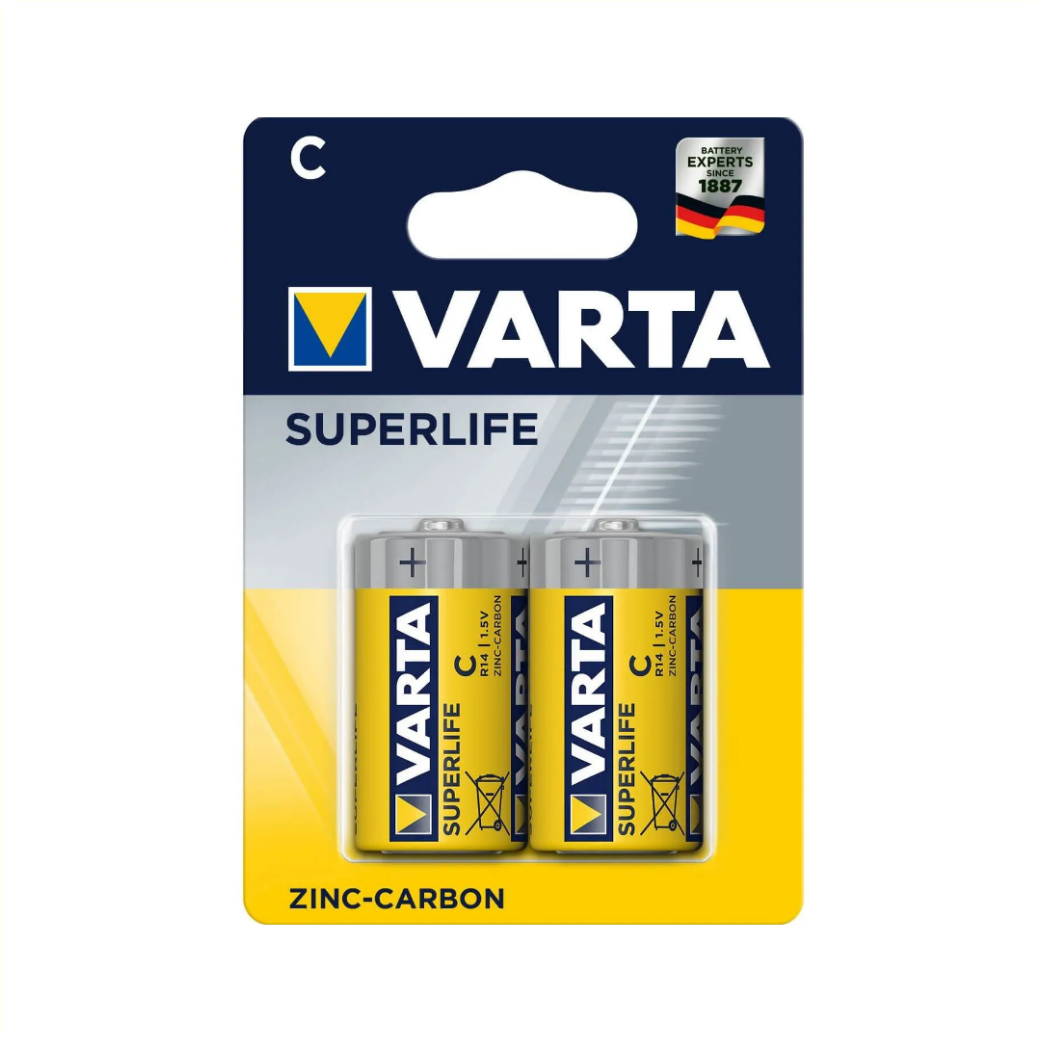 Varta Batterij R14 15V krt (2)