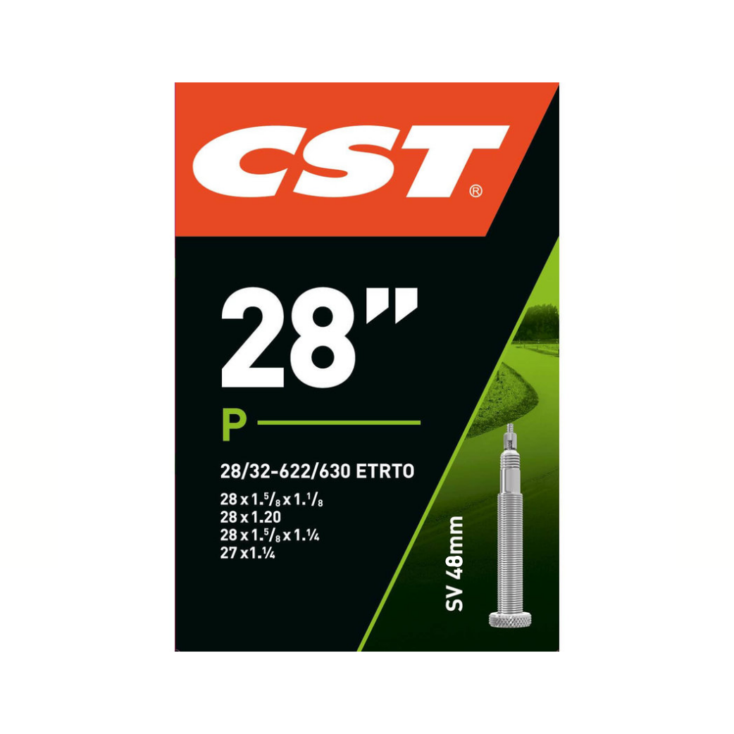 CST Inner Tube 28x1 5 8x 1 8, ETRO 28 32-622 630, Valiel Presta French 48mm