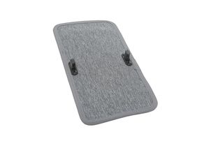 NUEVO NUEVA PLACA DE BICCLE GRIS GRIS PARA BOTA DE BICCLE DE DEPUESTA DOBLE DE NOVA