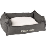 Flamingo Flamingo Dog Bed With Zits Dream Away 90x70 cm Gray