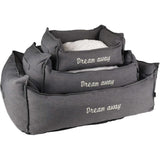 Flamingo Flamingo Dog Bed With Zits Dream Away 90x70 cm Gray