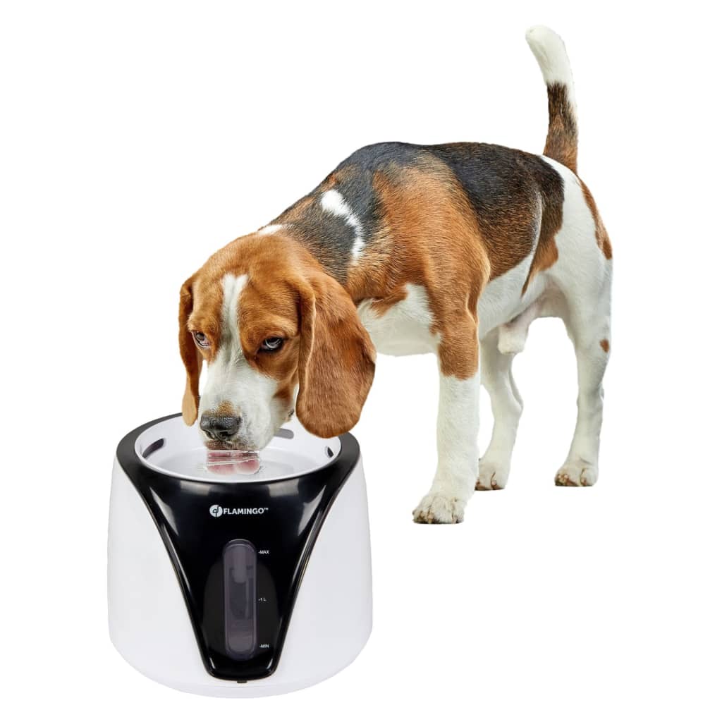 Flamingo Flamingo Pet Water Dispenser Adriana Automatic 2 L Black