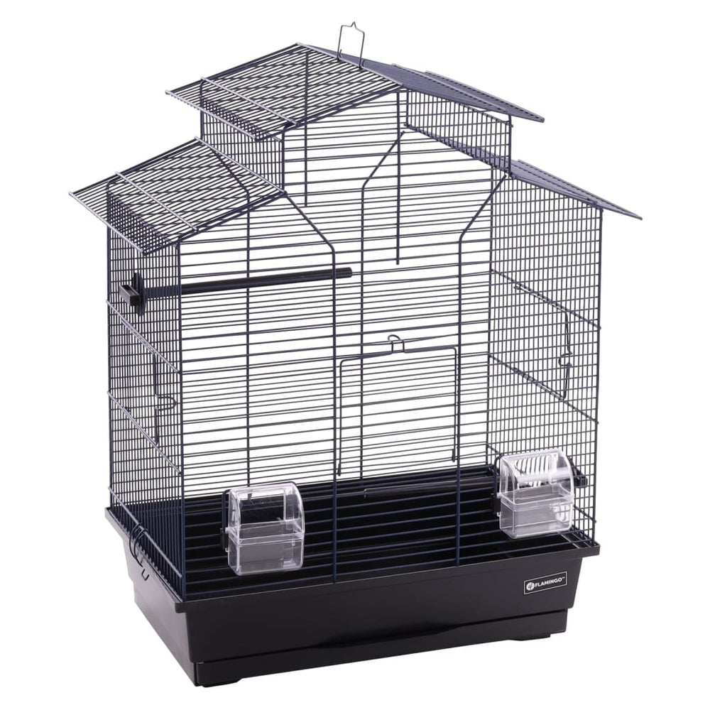 Flamingo Flamingo Parakeet Cage Number pour 1 51x30x60 cm Bleu métallique