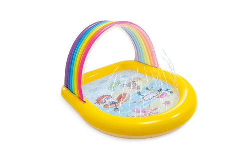 Piscina Intex Rainbow con pulverizadores de agua