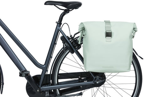 Basil Soho Double Bicycle Bag Nordlicht Green