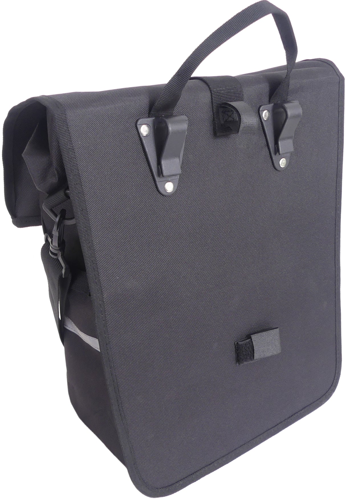 Sac à vélo de bord 18 litres 48 x 30 x 15 cm noir