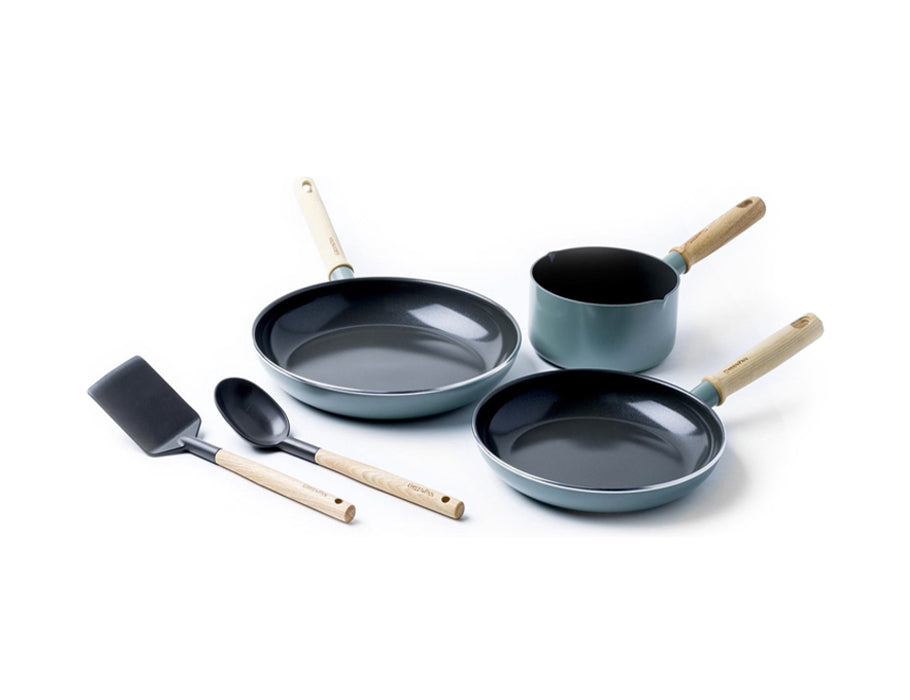 Greenpan keramisk non-stick pan set 5-stycke