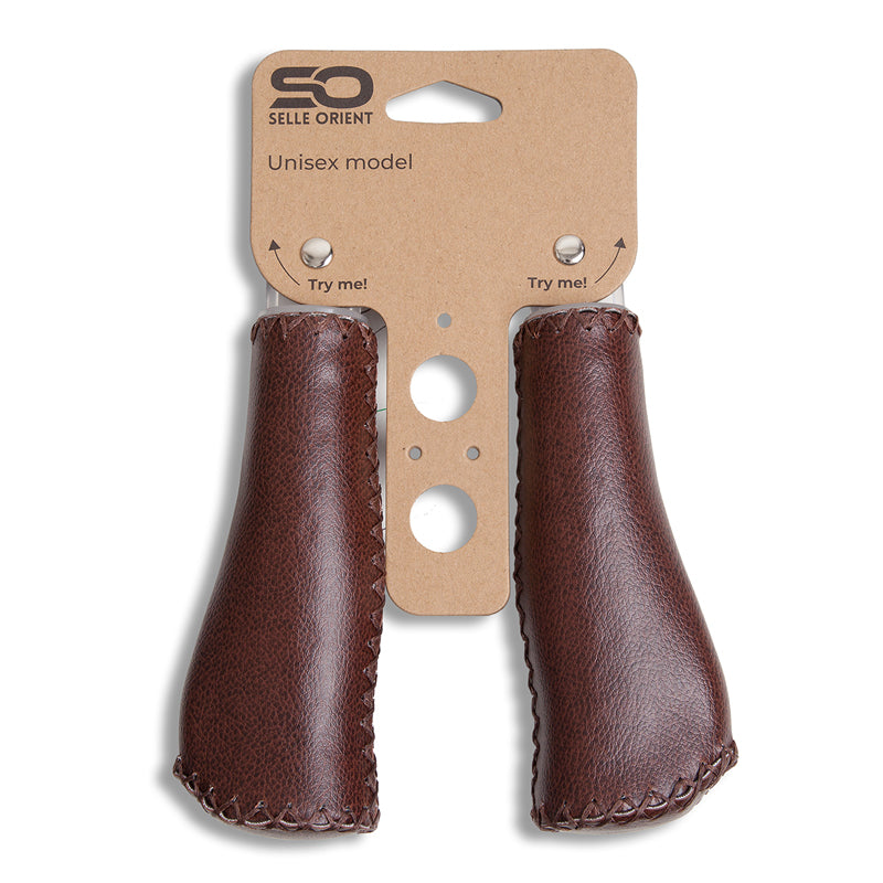 Manijas marrones de Selle Oriente Oriente 135 mm