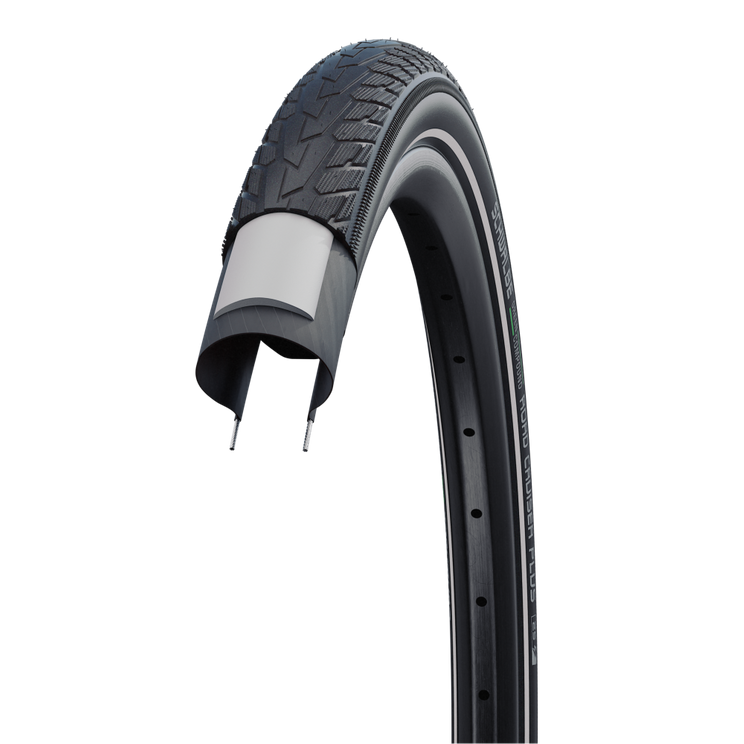 Schwalbe Tire Road Cruiser plus 55-622 (28x2.15) Sort