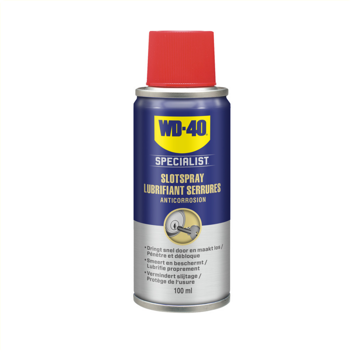 Spécialiste de la pulvérisation à fente WD40 100 ml du jaune noir