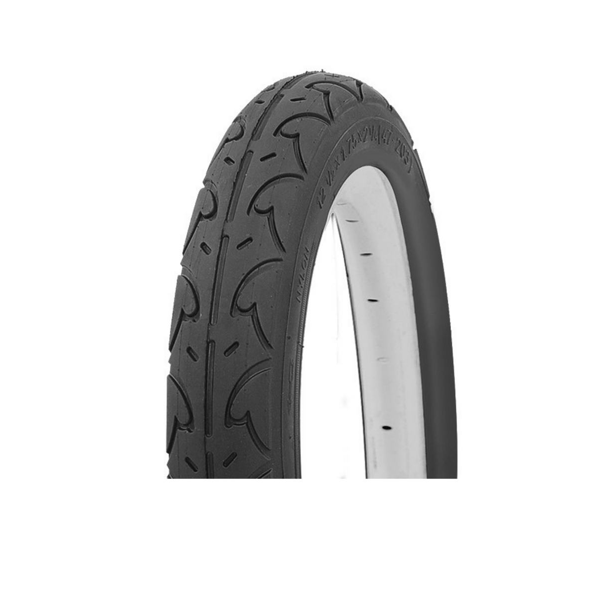 Hakuba Tire, svart utan reflektion, 16x1,75, Etro 47-305