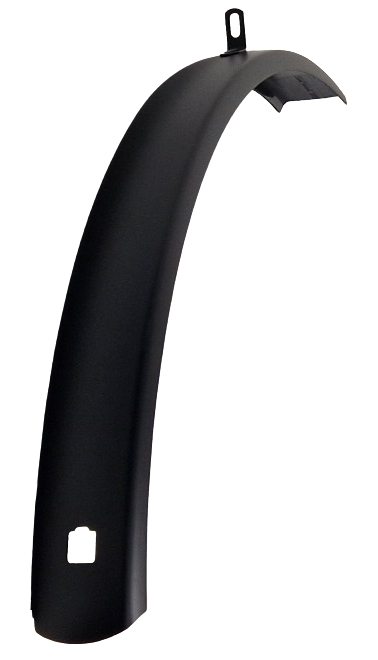 SKS Infinity A55 Fender anteriore da 28 pollici di plastica da 55 mm nero