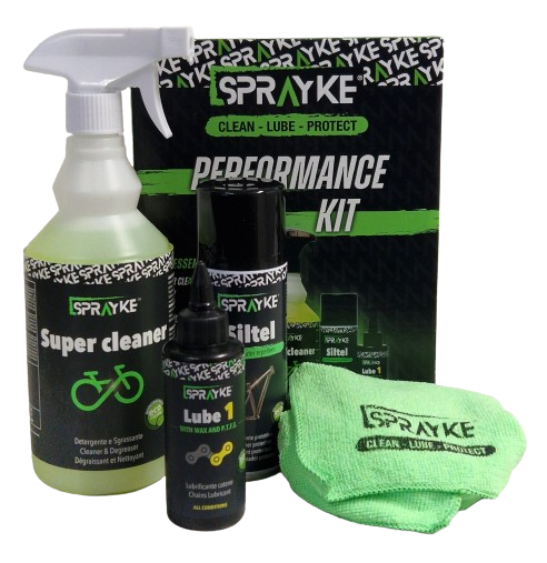 Sprayke Sprayke Entretien de la maintenance du vélo propre, lubrifier et nettoyer