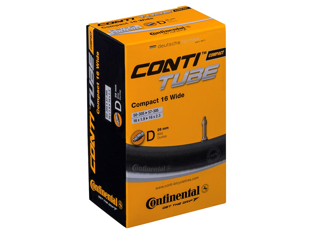 Continental Binnenband dv3 wide 16 inch 47 62-305 dv 26 mm