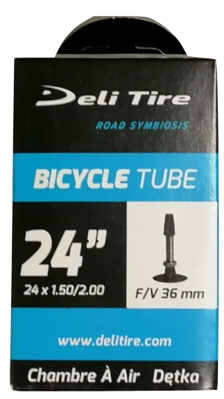 Deli Pneu bannen Tube sv-10 24 Zoll 40 54-507 24x1.75 2.125 mm