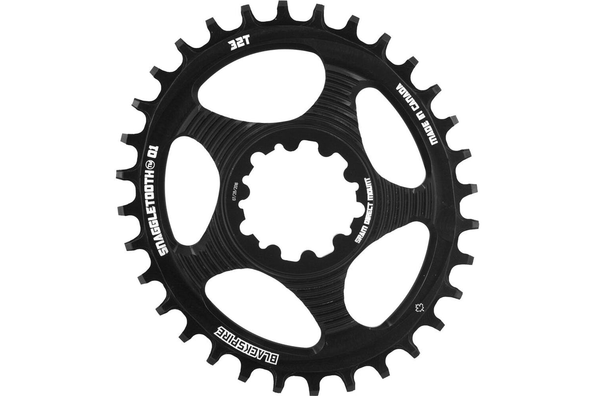 Blackspire - - Zgornja veriga zgornja veriga Snaggletooth Oval Sram Spline 32 6mm Offset