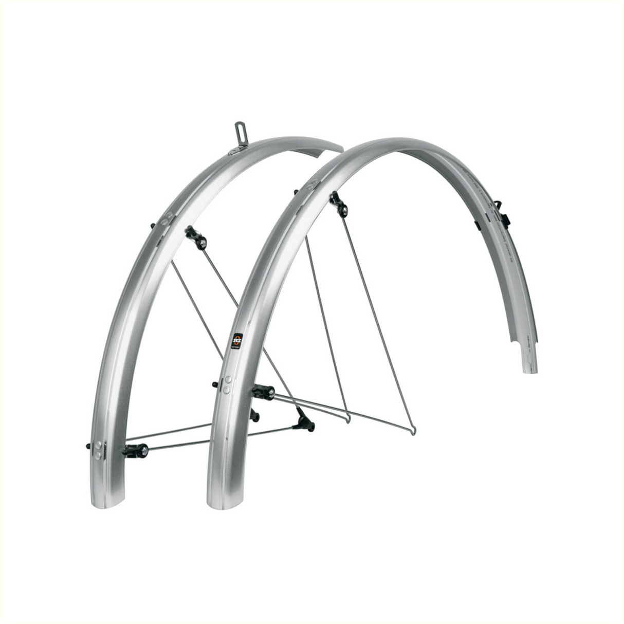 SKS BLEUMELS BASIC 45MM FENDER SET, SILVER