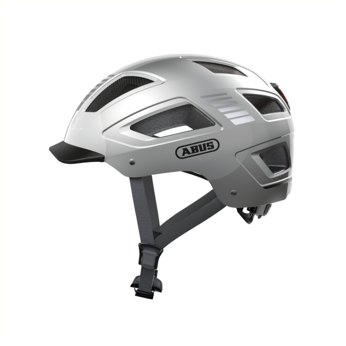 Abus Helmet Hyban 2.0 Signal Silver M 52-58cm