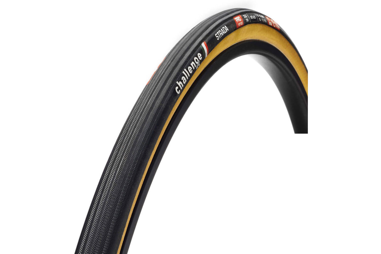 Challenge - strada pro ot 700x25c zwart bruin