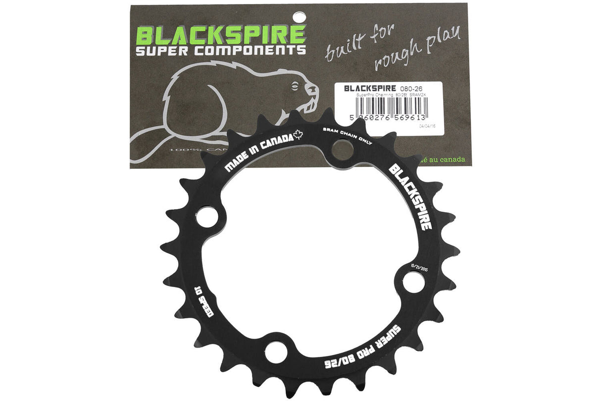 Blackspire Kettingblad mtb super pro sram xx xo x9 80bcd 26t