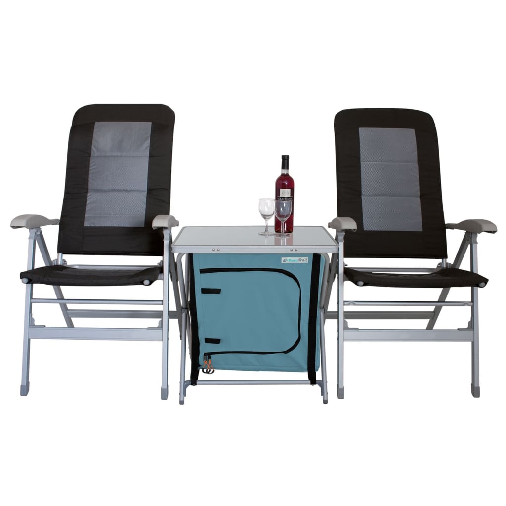 Eurotrail Camping Cabinet Rieux 60x50x60 cm bleu